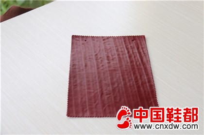 温州华昌二层牛皮手抓纹移膜革福建皮SZW