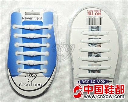 VING懒人鞋带 硅胶鞋带 弹性鞋带 弹力鞋带 懒人松紧鞋带