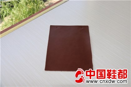温州华昌二层牛皮纳帕纹移膜革福建皮JX