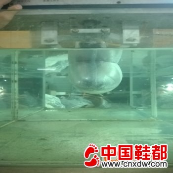 防水套防水袜套内里测试