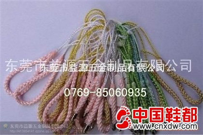 益源人造织手机绳，荧光手机绳，变色手机绳，穿珠手机绳（厂家）