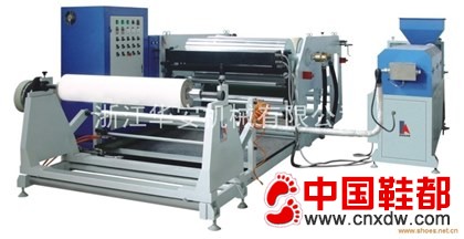 热熔胶膜EVA、PES、PA、PO、TPU挤出涂布机