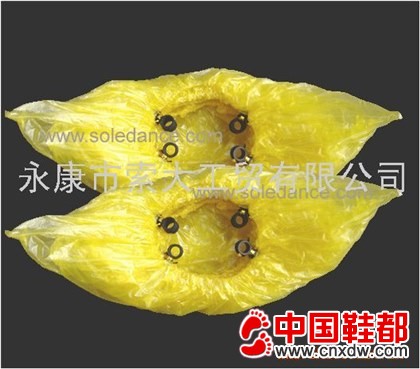 黄色PE鞋套