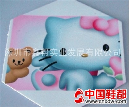 可以在皮革上印刷多种颜色图案的设备