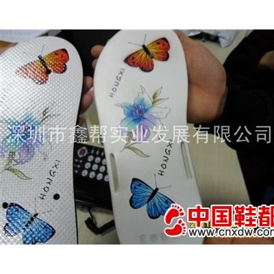 供应多功能EVA鞋底印花机 低成本