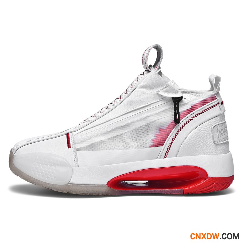 同款超纤双拉链实战篮球鞋