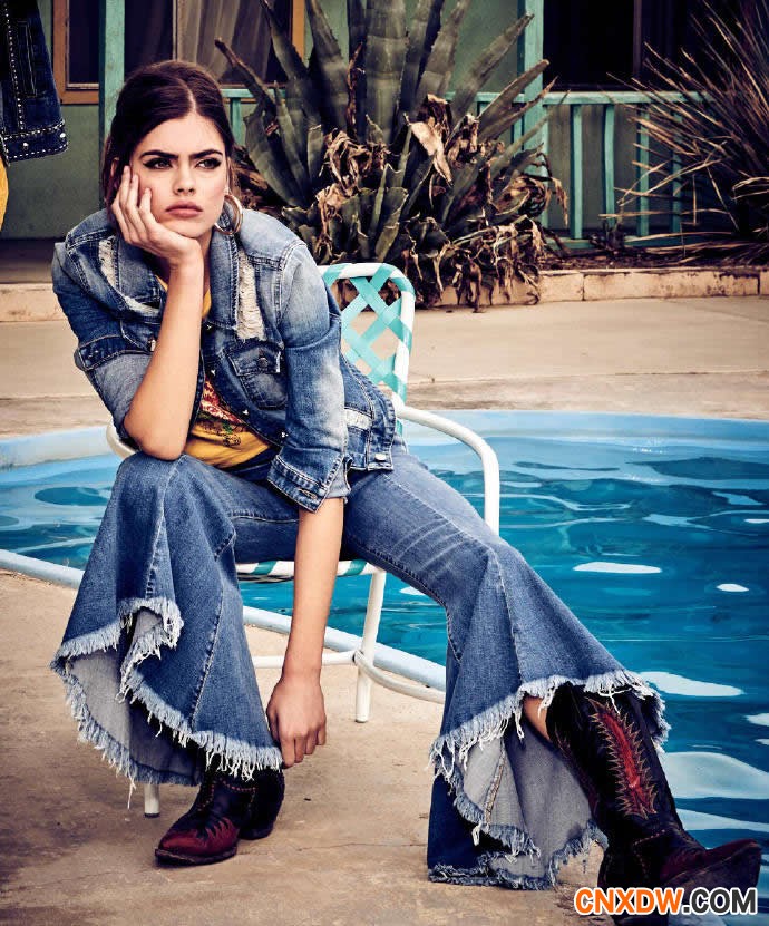 GUESS JEANS春夏时尚女孩的牛仔装