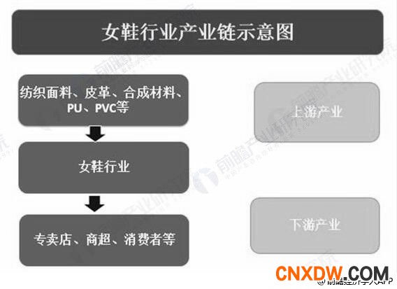 女鞋行业产业链分析情况