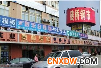 松岗钢材批发市场