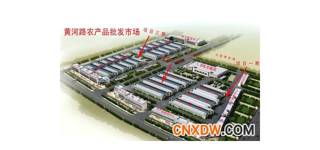 青岛黄河路农产品批发市场