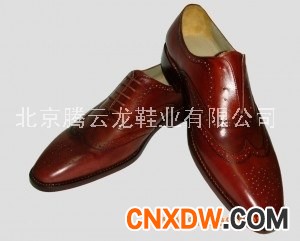 固特异沿条皮鞋，纯手工皮鞋