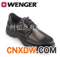 Wenger威戈秋季新品 休闲男鞋 超轻舒适系带高端商务男款 埃伦