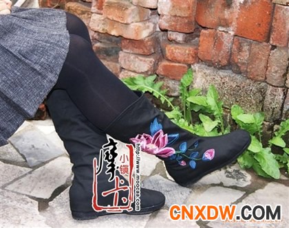 流年新款女鞋春秋款女靴子批发