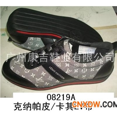 KJ08219A - 男鞋网店代理最佳选择,LV品牌男鞋，淘宝热销休闲鞋