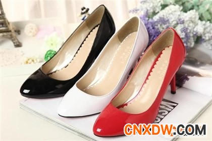 2013新款8厘米 夜店模特 红底OL职业工作鞋CD变装大码女鞋单鞋B8