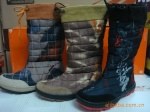 Z新款 圣克鲁兹CROCS童布鞋　黑大红