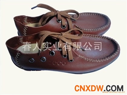 男士真皮商务休闲鞋  厂家直销