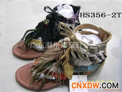 女装工艺凉鞋
