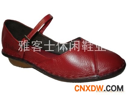 广州雅客士真皮休闲鞋