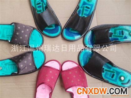 穴位反射区按摩鞋批发，按摩鞋拖鞋批发，磁疗拖鞋批发
