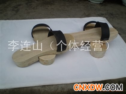 农家木拖鞋