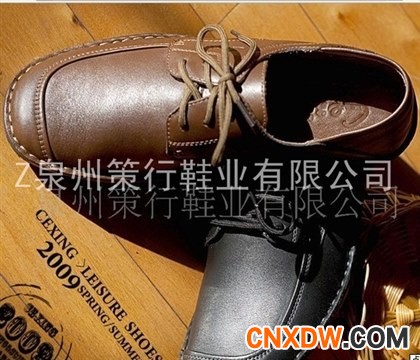 手工休闲皮鞋