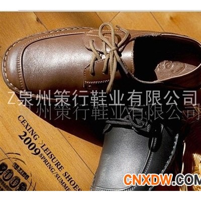 手工休闲皮鞋