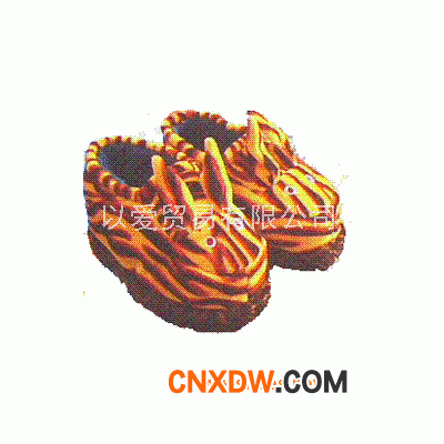 婴儿纯手工布鞋（兔子形）