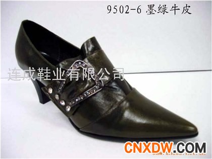 9502-6墨绿牛皮