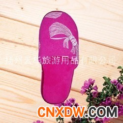 室内厚海绵布拖鞋