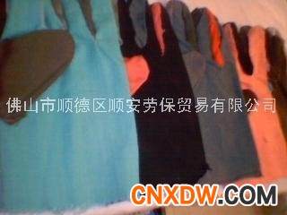 杂布手套