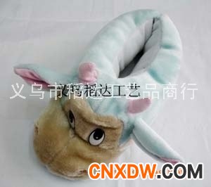 动物奶牛拖鞋