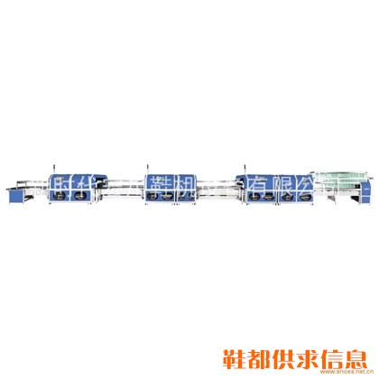 鞋机流水线