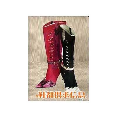 真皮女靴