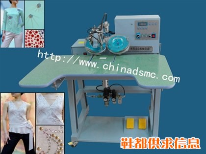 自动双盘点钻机 红外线自动烫珠机 自动烫钻机价格