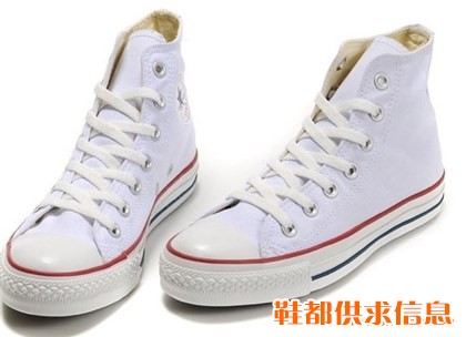 高帮匡威纯色经典款1比1帆布鞋