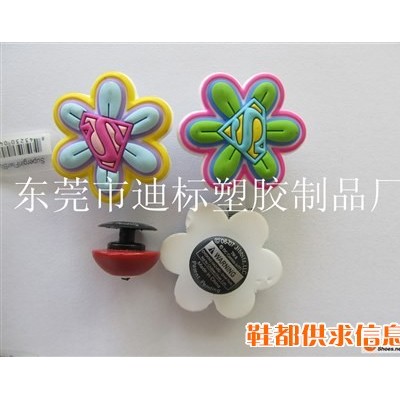 PVC微量射出鞋扣，硅胶鞋扣，矽胶鞋扣