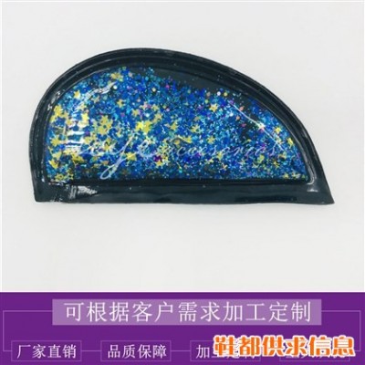 2019爆款各类PVC环保注油包 环保果冻标适用于鞋子服装等饰品