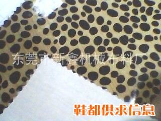 毛绒布贴镀铝膜    东莞新鑫布料贴合厂
