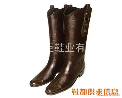溏塑靴 MC05棕色