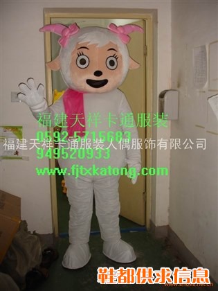 出售福建天祥卡通服装，天津卡通服饰，毛绒卡通服装