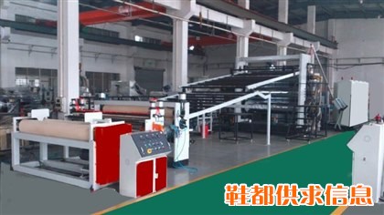 同透通体纹路地板挤出机械设备