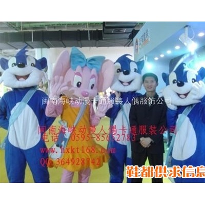 闽南海峡卡通服装，内蒙古卡通服饰,安徽人偶服装/蓝猫