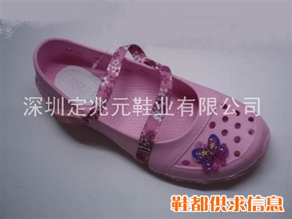 SHR-11301：女大童EVA花园凉鞋30-35码