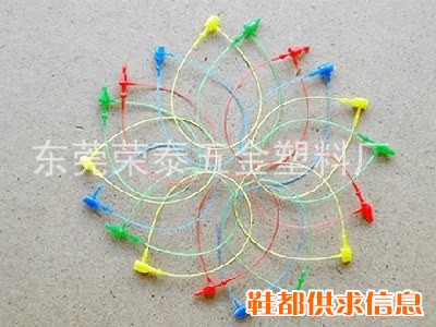 龙丰圆形包胶扎线 江南PVC扎线带 惠环龙扎带工字针吊牌针
