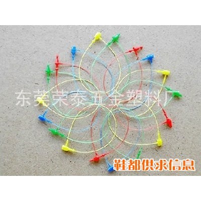 龙丰圆形包胶扎线 江南PVC扎线带 惠环龙扎带工字针吊牌针