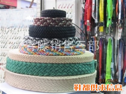 鞋材织带、鞋材编织带、鞋材绳带、鞋材
