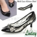 Z矮跟刺绣手工鞋 网面性感女鞋鞋