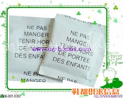 【专业生产厂家】劲佳推荐3克英法文环保的礼品干燥剂