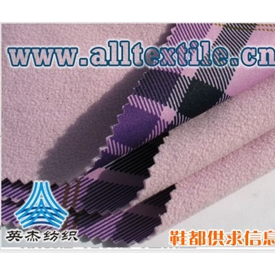 针织PVC防水面料复合  摇粒绒PVC防水面料复合